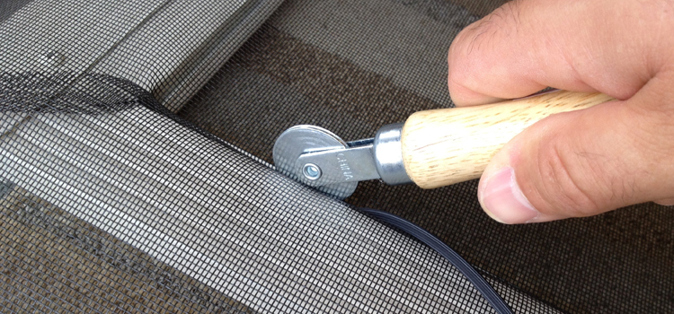 metal screen door repair in Truckee